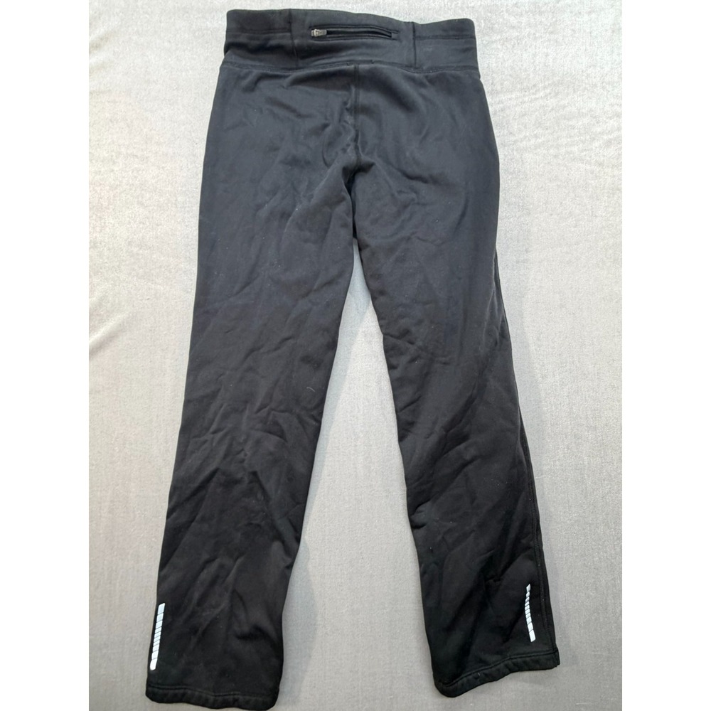 Vintage‎ L.L. Bean Women Sweatpants Black Size Small Waist Zip Pocket - Picture 12 of 15